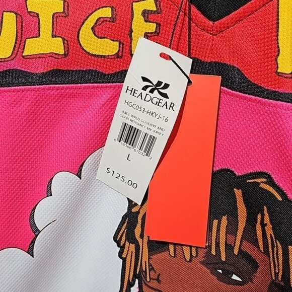 Juice Wrld Hockey Jersey Size Large New Headgear Classics - Picture 6 of 10